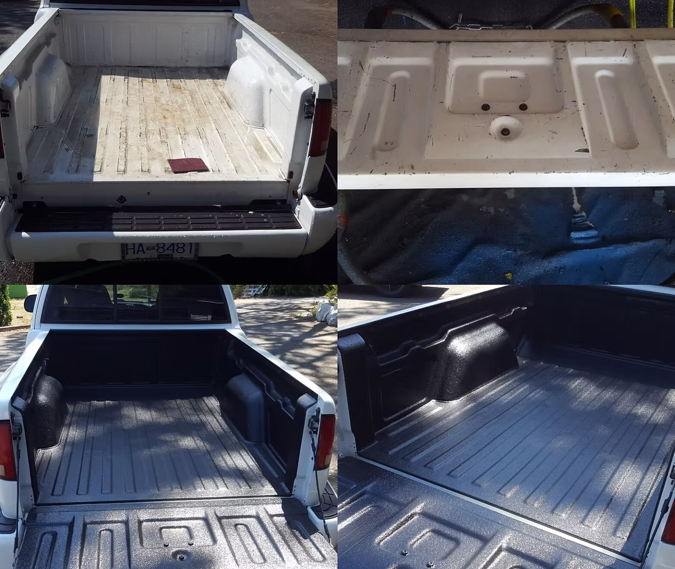 Truck with Spray-on Bedliner
