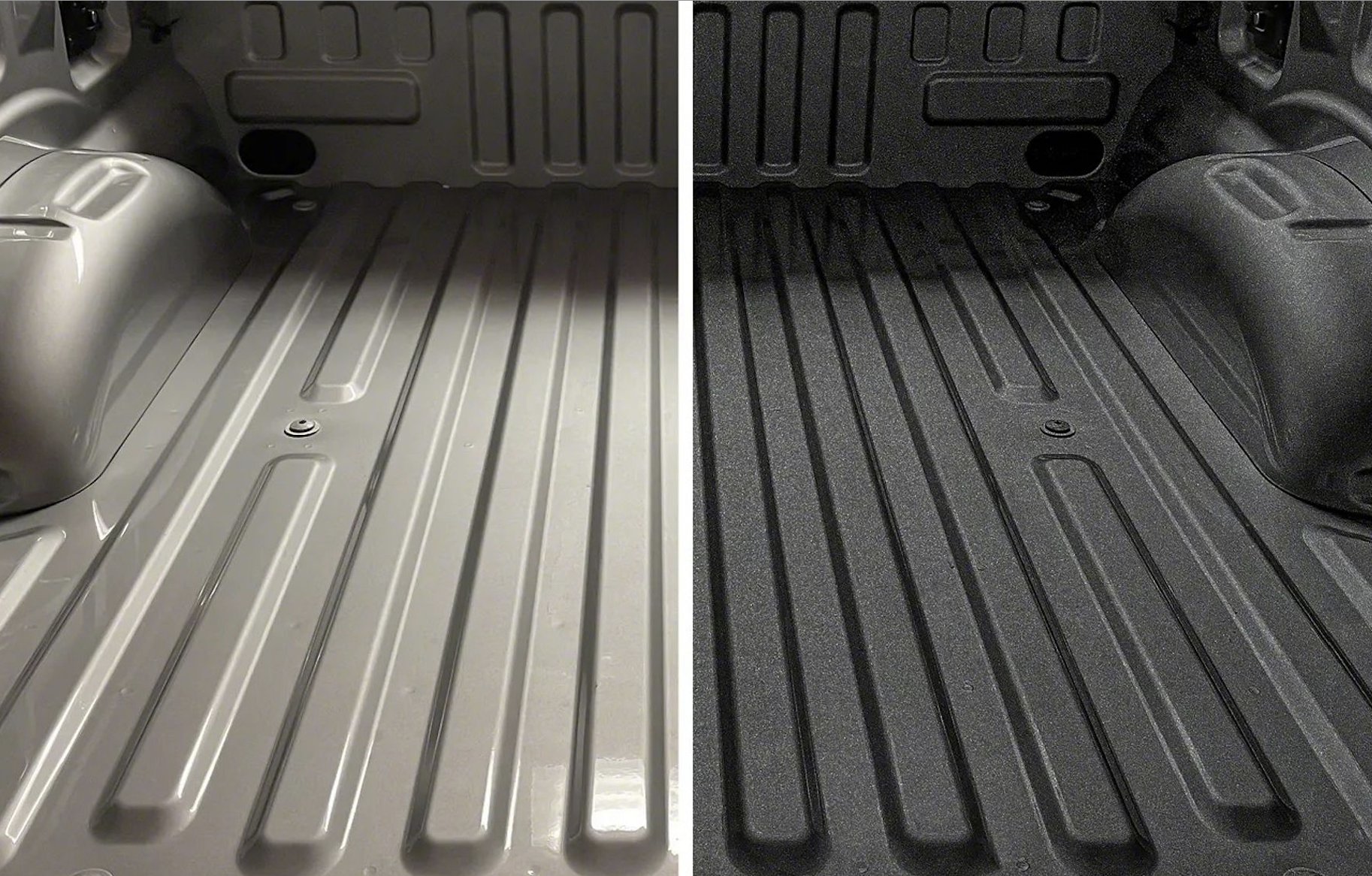 Spraying a truck bedliner
